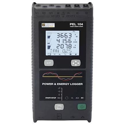 CHAUVIN ARNOUX P01157154 - Enregistreur de puissance PEL104 sans capteurs de courant