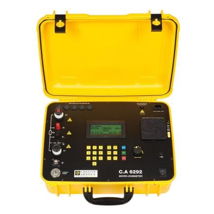 CHAUVIN ARNOUX P01143300 - 6292 - Micro ohmmètre 200 A et logiciel
