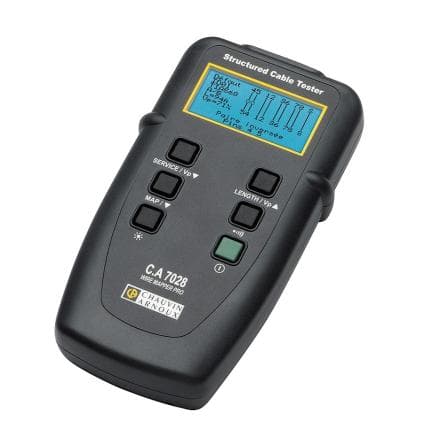 CHAUVIN ARNOUX P01129601 - 7024 - Testeur de câblage LAN