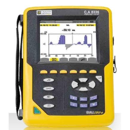 CHAUVIN ARNOUX 11-0000-537 - 8336MA - Analyseur de réseau 5V/4I et MiniFlex MA193
