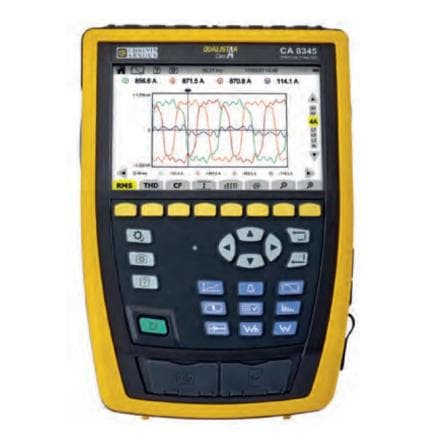 CHAUVIN ARNOUX P01160657 - 8345 - Analyseur de réseau 5V/4I Classe A sans pinces