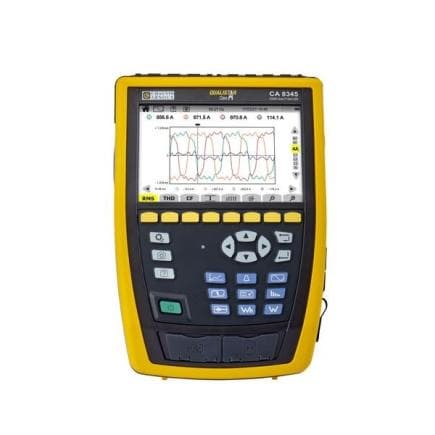 CHAUVIN ARNOUX P01160658 - 8345 - Analyseur de réseau 5V/4I Classe A - 1000V sans pinces