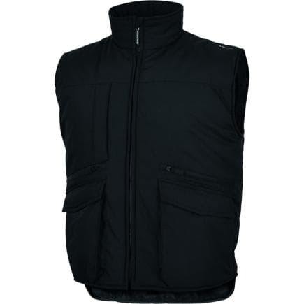DELTA PLUS SIER2NOXX - Gilet sans manches universel avec 9 poches et emmanchures coupe-vent sierra2, noir