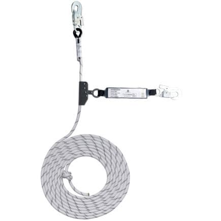 DELTA PLUS AN06430B - Antichute coulissant déjà monté sur sa corde tressée 30m