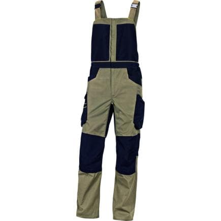DELTA PLUS M5SA2BNPT - Salopette de travail beige et noire