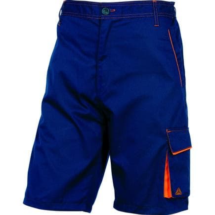 DELTA PLUS M6BERBMPT - Bermuda de travail bleu marine et orange