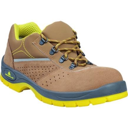 DELTA PLUS RIMI3SPBE38 - Chaussures basses en daim RIMINI III S1P SRC beige-jaune