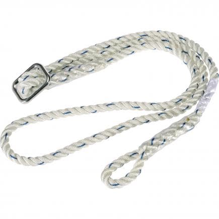 DELTA PLUS EX021 - Longe de maintien réglable par réducteur ø 12 mm, longueur 2 m