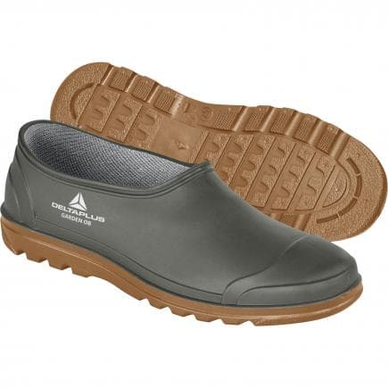DELTA PLUS GARDEOBKA47 - Sabot de travail kaki-noir en pvc - ob sra