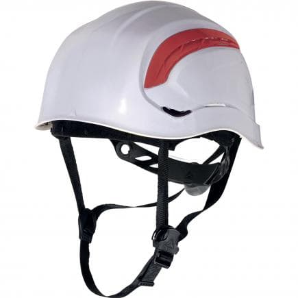 DELTA PLUS GRAWIBCFL - Casque de chantier ventilé blanc style casque de montagne