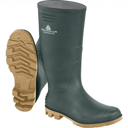 DELTA PLUS GROHCOBVE41 - Botte de travail vert-beige en pvc - ob sra
