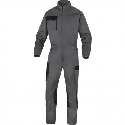 DELTA PLUS M2CO3GOTM - Combinaison de travail gris-orange mach2 en polyester/coton