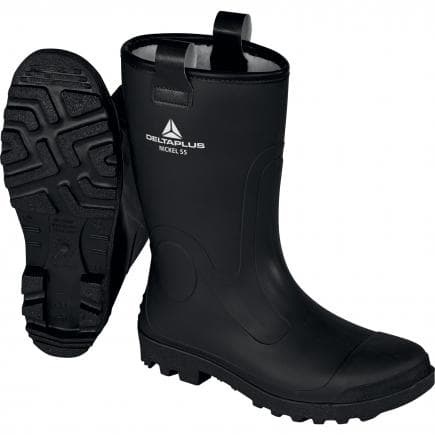 DELTA PLUS NICKES5NO43 - Demi-botte de sécurité noir fourrée en pvc - s5 ci src