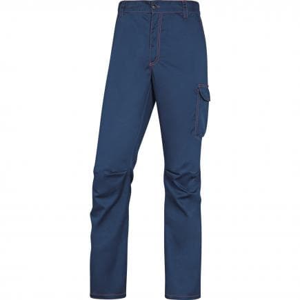 DELTA PLUS PANOSTRPAMOXG - Pantalon de travail panostyle bleu marine-orange polyester/coton/elasthanne