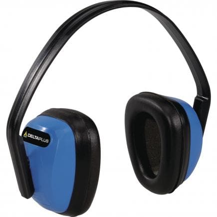 DELTA PLUS SPA3BL - Casque antibruit bleu-noir - SNR 23 db