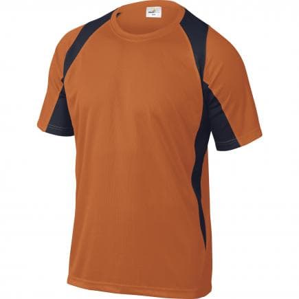 DELTA PLUS BALIOMGT - T-shirt orange-bleu marine 100% polyester