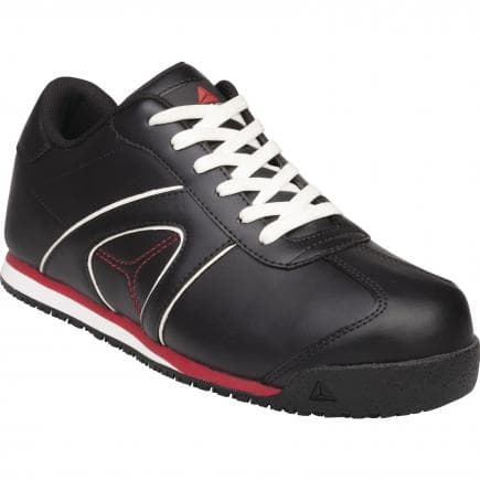 DELTA PLUS DSPIRS3NO42 - Chaussures basses noir cuir pleine fleur - s3 src