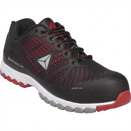 DELTA PLUS DSPORSPNR39 - Chaussure basse noir-rouge polyuréthane/mesh - s1p hro src