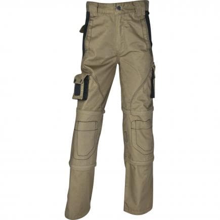 DELTA PLUS MSPANBE3X - Pantalon beige mach spring 3 en 1 en polyester/coton