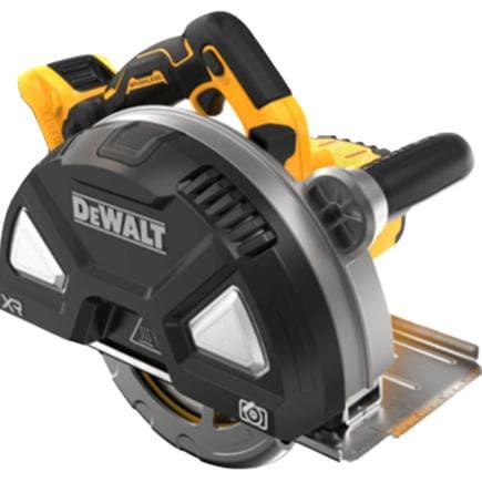 DeWALT DCS383H2-QW - Scie circulaire à métal sans balais 18V XR (2 batteries 5Ah et chargeur)