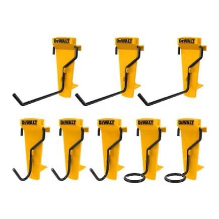 DeWALT DWST82816-0 - Jeu de crochets pour outils à main (8 pièces)