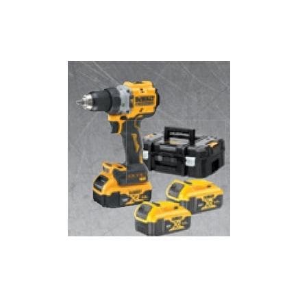DeWALT DCD805P3T-IT - Perceuse à percussion 18V Brushless 90 Nm (3 batteries 5Ah et chargeur)