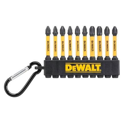 DeWALT DT7274-QZ - Ensemble de mèches FLEXTORQ PH PZ 57mm dans un porte-clés (10 pcs.)