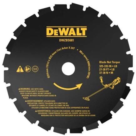 DeWALT DT20696-QZ - Lame circulaire pour broussaille forestière 54V