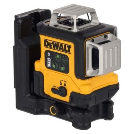 DeWALT DCLE14361GB-XJ - 3 x laser multi-lignes à faisceau vert à 360° avec charge USB