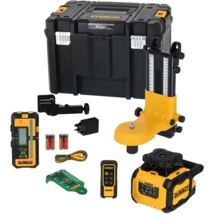 DeWALT DCLE15221G-QW - Laser rotatif à faisceau rouge-vert avec charge USB-C