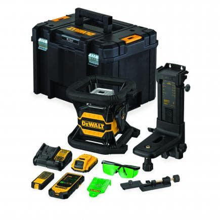 DeWALT DCE080D1GS-QW - Laser rotatif 18 V avec faisceau vert, autonivelant