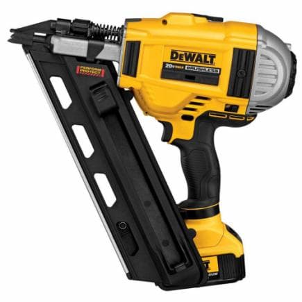 DeWALT DCN692P2-QW - Cloueuse à deux vitesses 18 V pour clous à tête en D