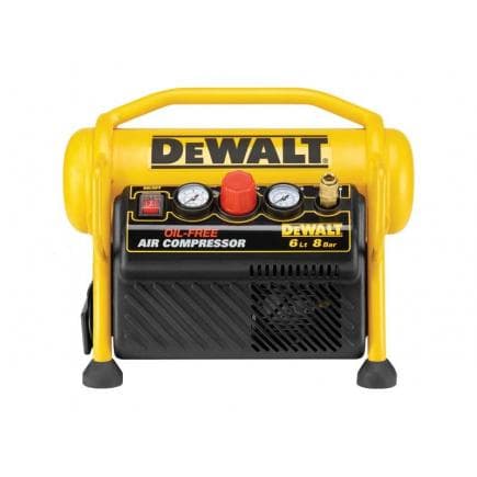 DeWALT DPC6MRC-QS - Compresseur 6 litres Puissance moteur 1,5 cv 240 V UE