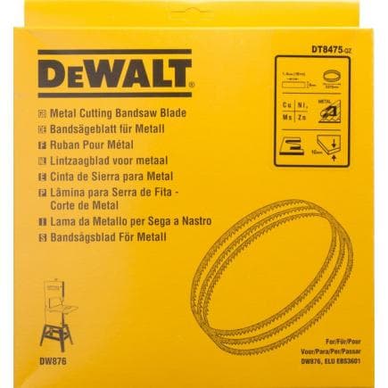 DeWALT DT8475-QZ - Lames Alligator® pour DW876 pour métaux non ferreux