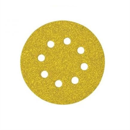 DeWALT DT3115-QZ - Disques abrasifs pour ponceuses orbitales aléatoires - 8 trous (pack 25 pièces)