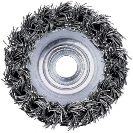 DeWALT DT3500-QZ - Brosse pour moulin à gobelets à fils torsadés diamètre 65 mm M14