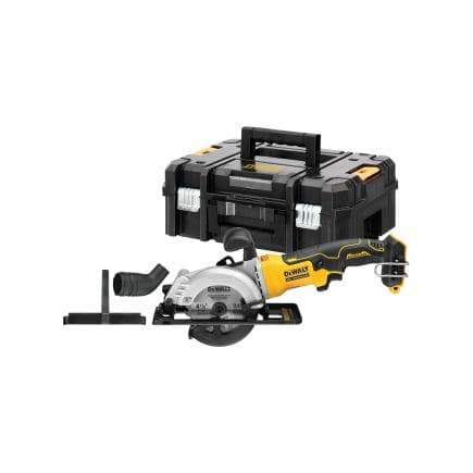 DeWALT DCS571NT-XJ - Scie circulaire compacte 18 V, sans batterie ni chargeur, en mallette TSTAK
