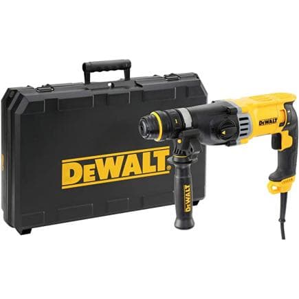 DeWALT D25144K-QS - Marteau perforateur SDS-PLUS 3 modes 28 mm 900 W accouplement rapide double broche
