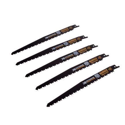 DeWALT DT99554-QZ - Lame bi-métal XR FLEXVOLT pour scie universelle - coupe bois dur et tendre - 5 pcs.