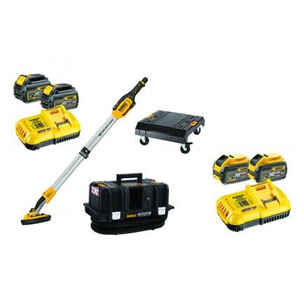 DeWALT LEVCARTB-IT - Drywall sander kit with XR Flexvolt cordless vacuum cleaner