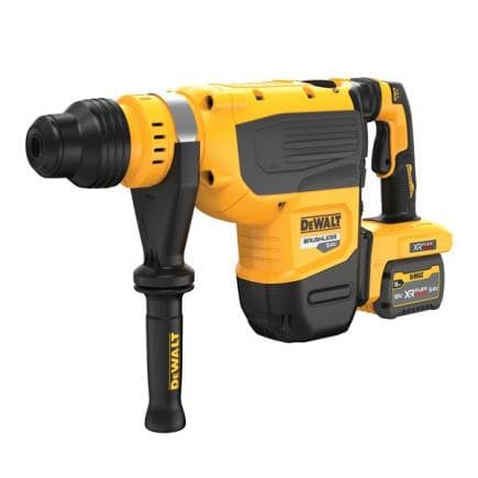 DeWALT DCH735X2-QW - Marteau perforateur SDS-Max 54 V XR Flexvolt 48 mm avec 2 batteries 9 Ah
