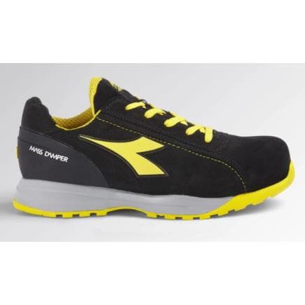 DIADORA UTILITY 701.179894-80013/42 - Chaussures de sécurité basses en veau velours noir S1P HRO SRC