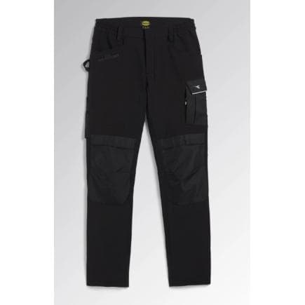 DIADORA UTILITY 702.179459-80013/M - Pantalon performance en softshell hydrofuge stretch noir