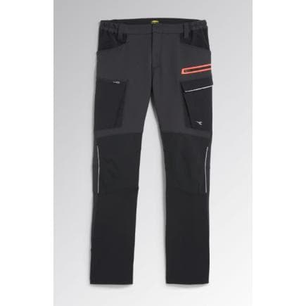 DIADORA UTILITY 702.179839-C8817/L - Pantalon cargo multimatière élastique noir