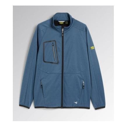 DIADORA UTILITY 702.178366-C9776/M - Softshell léger en tissu technique bleu mèlange