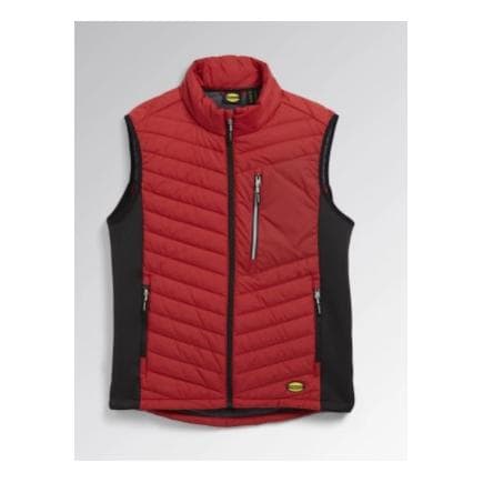 DIADORA UTILITY 702.177266-45090/XXL - Gilet rembourré léger avec ajustement confortable samba rouge