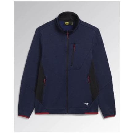 DIADORA UTILITY 702.179457-D0218/XXL - Polaire technique super stretch avec une finition extérieure lisse, gratté à l’intérieur bleu/noir