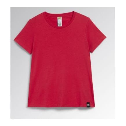 DIADORA UTILITY 702.177670-45013/XXL - T-shirt rouge pour femme en jersey de coton biologique