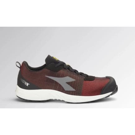 DIADORA UTILITY 701.177680-C2461/46 - Chaussures de sécurité basses FLY LITEBASE MATRYX LOW S1P HRO SRC ESD Rouge/Blanc