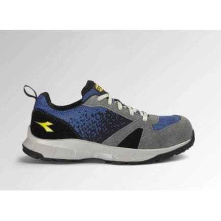 DIADORA UTILITY 701.181029-C4906/47 - Chaussures de sécurité basses LITE LOW S1PS FO SR HRO ESD Gris Château/Bleu Insigne